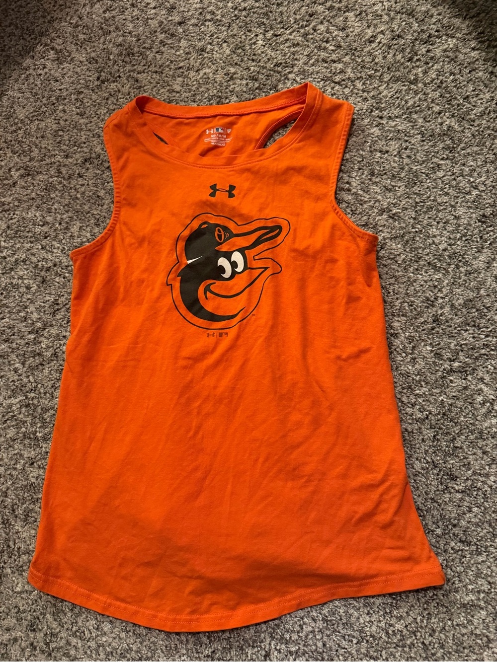 Under armor orioles tank top